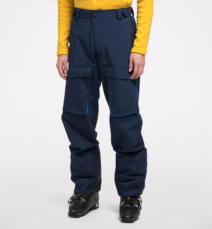 Haglöfs Elation GTX Ski Pants Dark Blue For Mens QLYJW5316 Australia